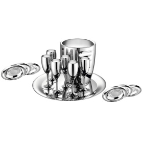 Набор для шампанского Zepter La Perle Stainless Steel Champagne Set LS-120.