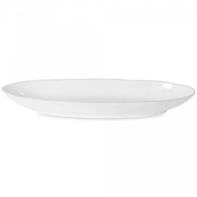 Блюдо овальное Costa Nova Livia Oval Platter LNA411-WHI