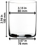 2 стакана для виски RIEDEL O Wine Tumbler Whisky H2O Set 0414/02. фото 2