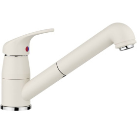 Кухонный смеситель Blanco Daras-S Silgranit-Look Soft White 526937