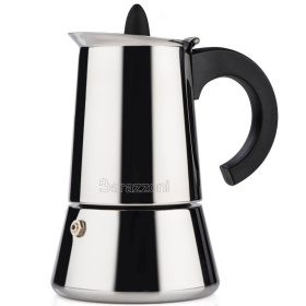 Кофеварка гейзерная Barazzoni Caffetiera 4 Tz Inox 830008004