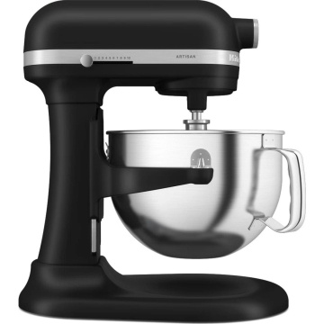 Миксер планетарный KitchenAid 7-Quart Bowl-Lift Stand Mixer Black Matte KSM70SHXBM