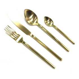 Набор столовых приборов Herdmar Desire Casual Gold PVD Cutlery Set 1580000-gld