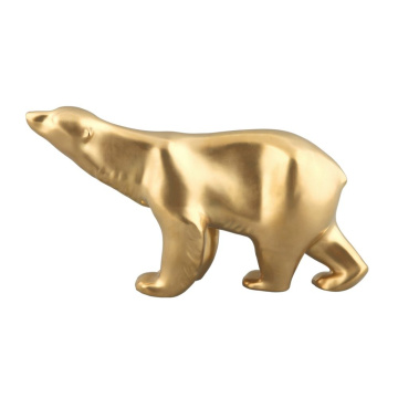 Статуэтка Rudolf Kampf Art Figurines Collection Bear Gold Maxi 21118520-2103k