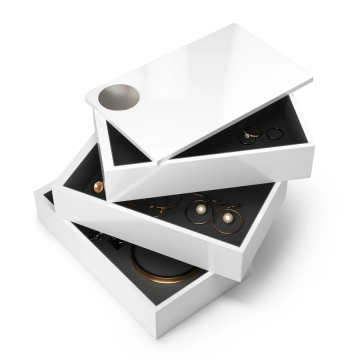 Шкатулка Umbra Spindle Storage Box White 308712-660