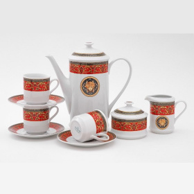 Кофейный сервиз Leander Sabina Červená medúza 02160714-B979