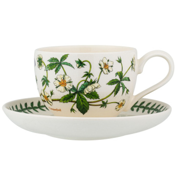 Чашка чайная с блюдцем Portmeirion Botanic Garden Cinquefoil BG04557-27