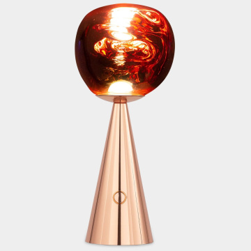 Настольная лампа Tom Dixon Melt Portable Polished Copper MEPO01COUN