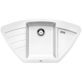 Кухонная мойка Blanco Zia 9E Silgranit White 514758