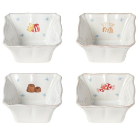 Набор из 4 чаш Casafina The Nutcracker Ramekins Set TNS02-WHI
