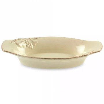 Блюдо глубокое Casafina Madeira Harvest Oval Gratin Medium Cream (арт. MA243-CRM)