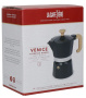 Кофеварка гейзерная KitchenCraft La Cafetière Venice 3 Cup Espresso Maker Black LCVEN3CPBLKW. фото 8
