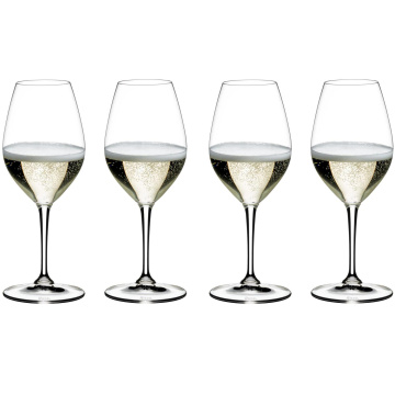 4 бокала для шампанского RIEDEL Vinum Champagne Wine Glass Pay 3 Get 4 445 мл (арт. 5416/58-23)