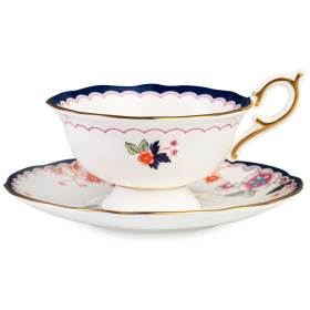 Чашка чайная с блюдцем Wedgwood Wonderlust Jasmine Bloom Teacup & Saucer 40024022