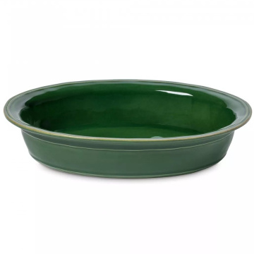 Форма для запекания Casafina Fontana Fontana Forest Green Oval Baker (арт. FT316-GRN)