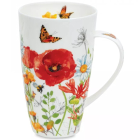 Кружка Dunoon Henley Red Field Flowers Mug 78303602
