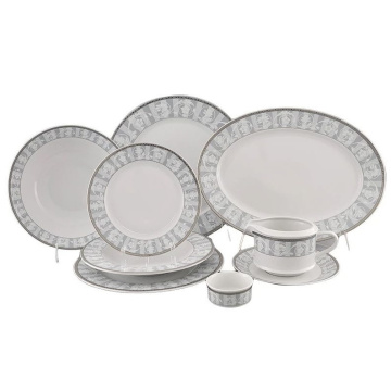 Обеденный сервиз Leander Sabina Šedý Ornament 02162124-1013