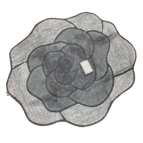 Коврик для ванной Servalli Rosa Cotone Tappetino da bagno Carbone SRV/441263