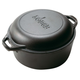 Жаровня Lodge Cast Iron Double Dutch Oven L8DD3
