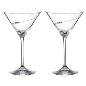 2 бокала для мартини Diamante Silhouette 210 мл (арт. 1045.902.EPT)