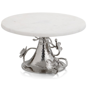 Блюдо на ножке для торта Michael Aram White Orchid Cake Stand 111861