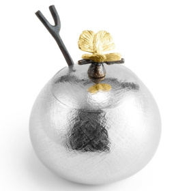 Сахарница с ложкой Michael Aram Butterfly Ginkgo Pot w/ Spoon 175746