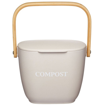 Ведро для мусора KitchenCraft Natural Elements Cream Compost Bin (арт. NECOMP)