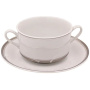 Чашка для супа Leander Sabina Platinová Odnož 02120623-0011. фото 1