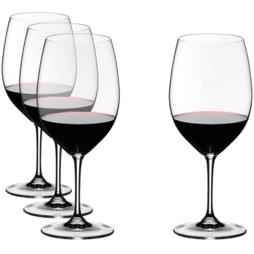4 бокала для красного вина RIEDEL Vinum Cabernet Sauvignon/Merlot Pay 3 Get 4 610 мл (арт. 5416/0)