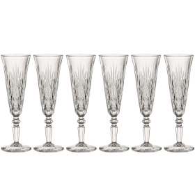 6 бокалов для шампанского Nachtmann Palais Champagne Taper 140 мл (арт. 92953)