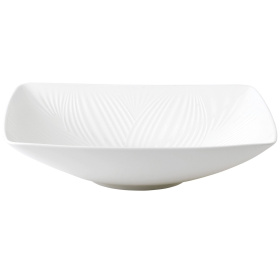 Чаша квадратная Wedgwood White Folia Bowl 40032159