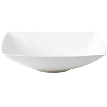 Чаша квадратная Wedgwood White Folia Bowl 40032159