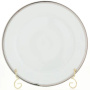 Блюдо круглое Leander Sabina Platinová Odnož 02111333-0011. фото 1