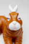 Копилка KARE Spardose Fetish Bunny Sitting Rost 57481. фото 5