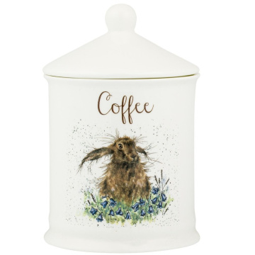 Банка для кофе Royal Worcester Wrendale Designs Hare Coffee Canister (арт. WNC3996-XW)