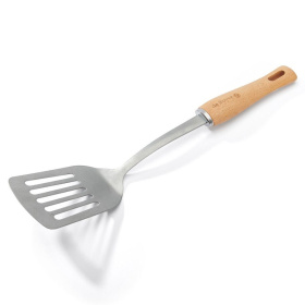 Лопатка De Buyer B Bois Slotted Spatula Stainless Steel and Wood 2701.06