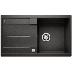 Кухонная мойка Blanco Metra 5S Silgranit Black 525918
