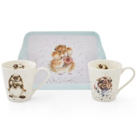 Набор кружек Pimpernel Wrendale Designs Hamster Mug & Tray Set (арт. X0011659139)