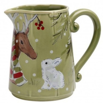 Кувшин Casafina Deer Friends Pitcher Green DF636-GRN
