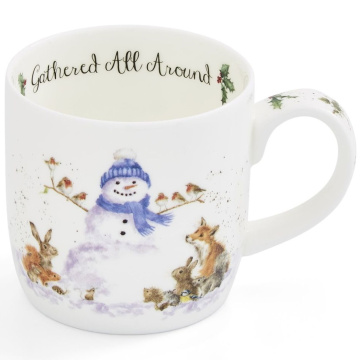 Кружка Royal Worcester Wrendale Designs Snowman Mug (арт. MMQA5629-XT-1)