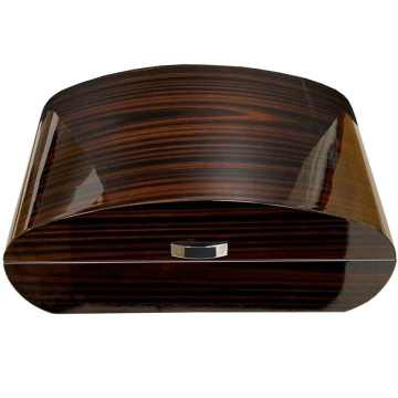 Хьюмидор для сигар Prestige Import Group Waldorf Ebony Lacquer Finish Humidor