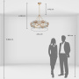 Люстра подвесная MW-Light Ilonica Hanging Chandelier 451011606. фото 6