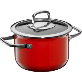 Кастрюля с крышкой WMF Fusiontec Compact Soup Pot Red 3201111563