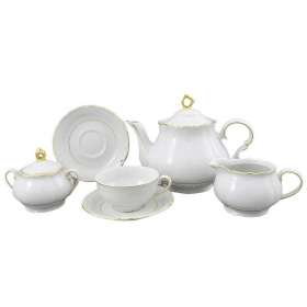 Чайный сервиз Leander Verona Tenká Zlatá Odbočka 67160725-1139