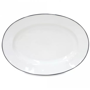 Блюдо овальное Costa Nova Beja Oval Platter (арт. ATA301-BLU)