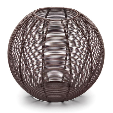 Подсвечник La Forma Amer Brown Metal Candleholder LF-157696