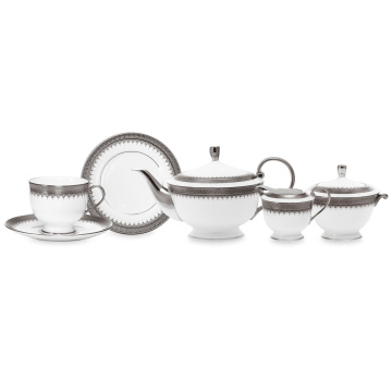 Чайный сервиз Narumi Platinum Coin NAR-51774-4416-Tea set 6/21