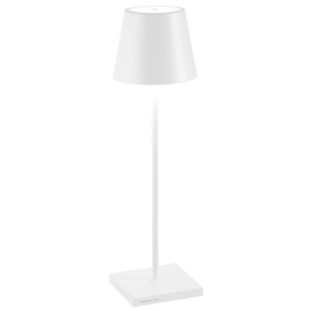 Настольная лампа Zafferano Poldina White Table Lamp LD0340B3