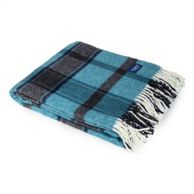 Плед Vingi Ricami Ortisei Plaid Turchese VRC/441465