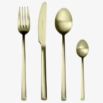 Набор столовых приборов Herdmar Arco Casual Mate Champagne PVD Cutlery Set 1510000-mch